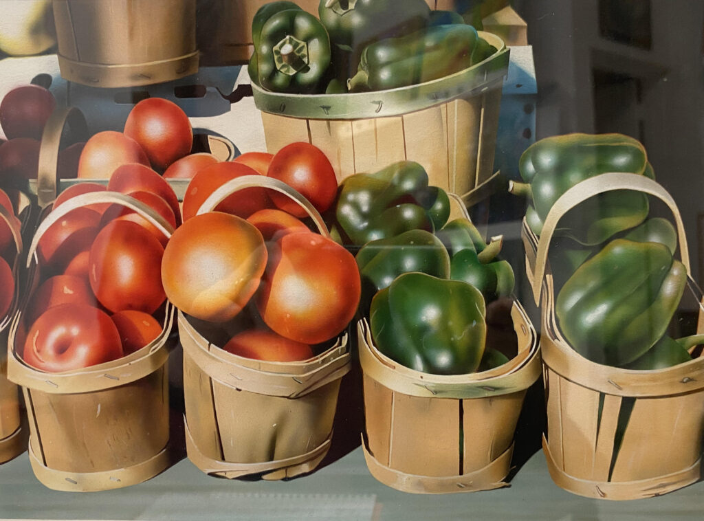 Tomatoes 3, framed