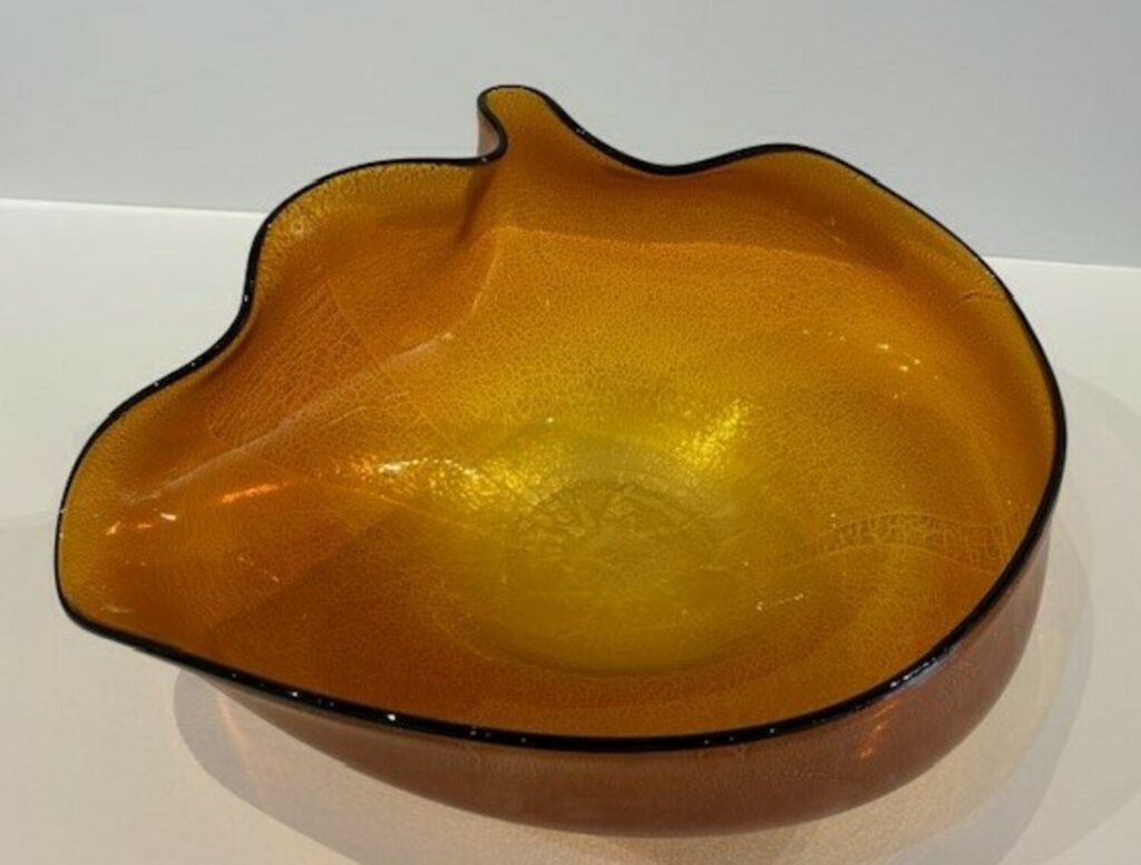 Saffron Wave Bowl