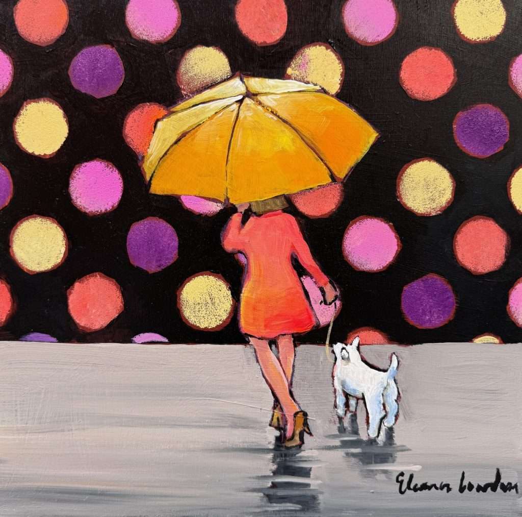 Walking Benny in the Rain