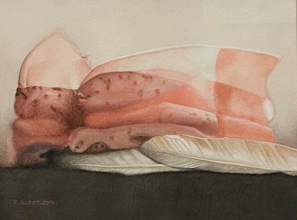 Study of Dress My Daughter Never Wore, daughter