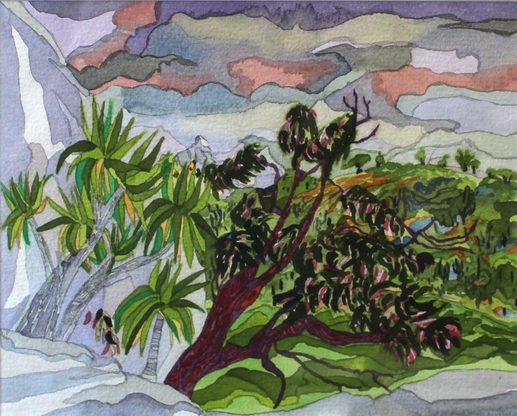 tropical scene
