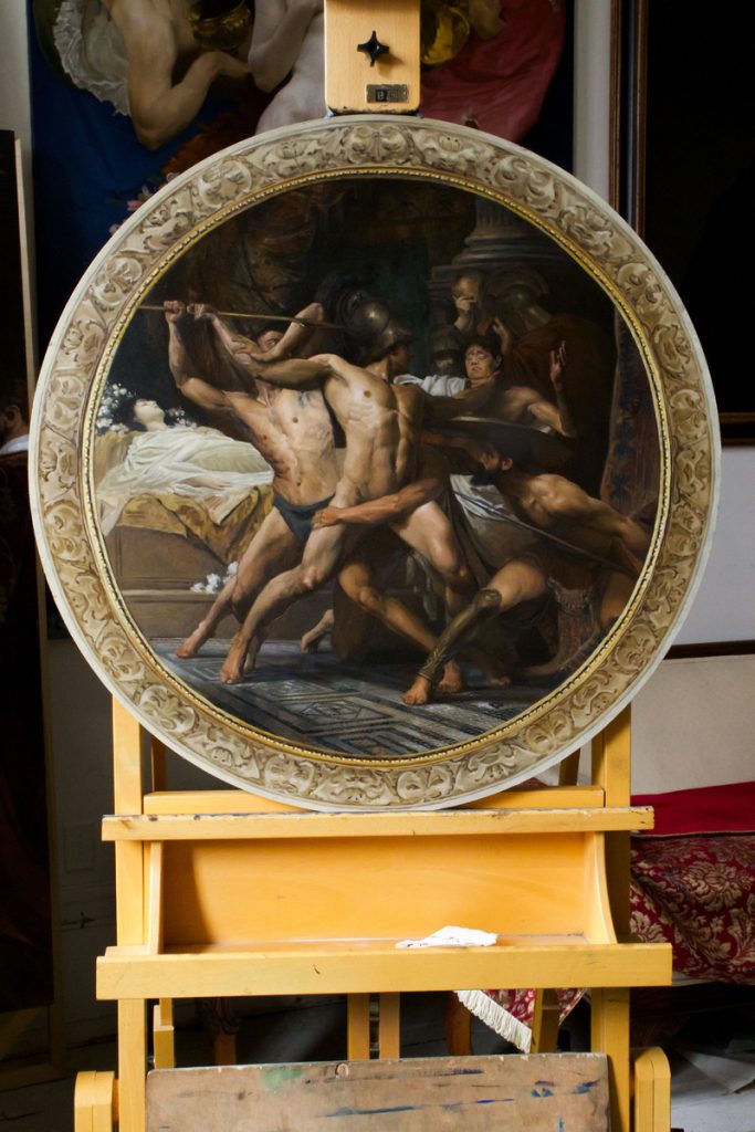 Achilles Discovers the Body of Patrocles