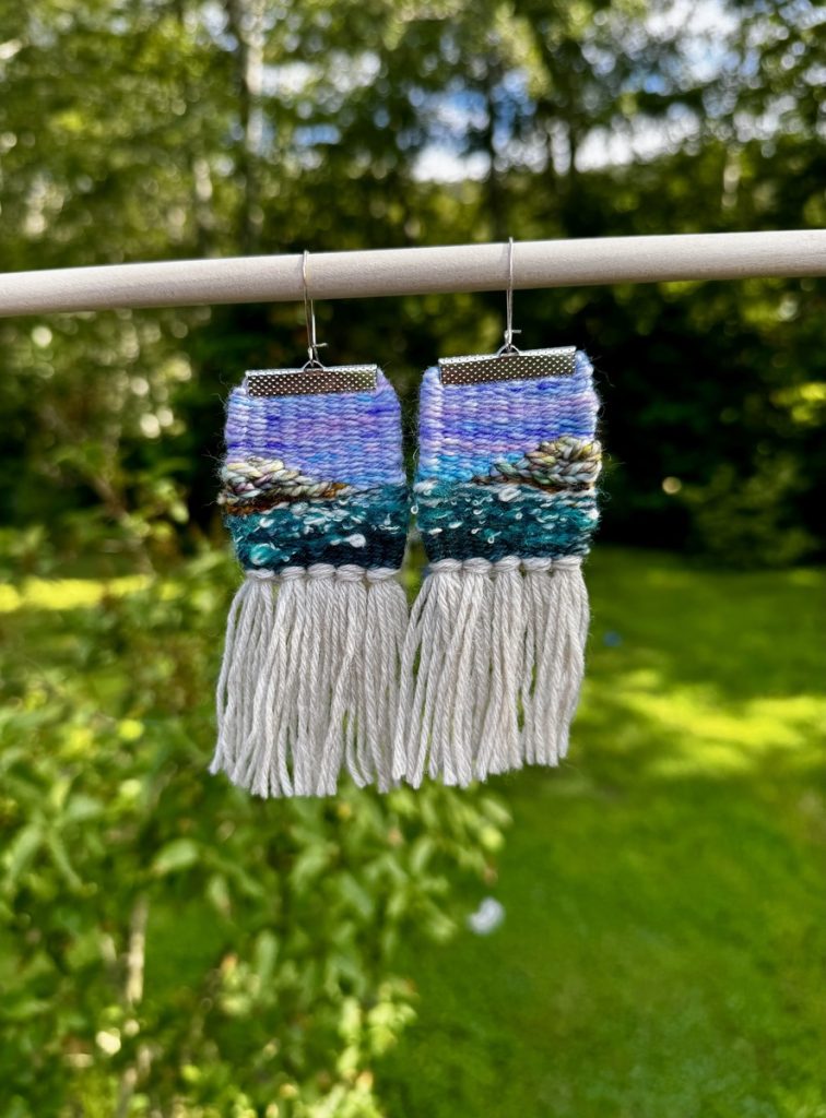 Ocean earrings 2
