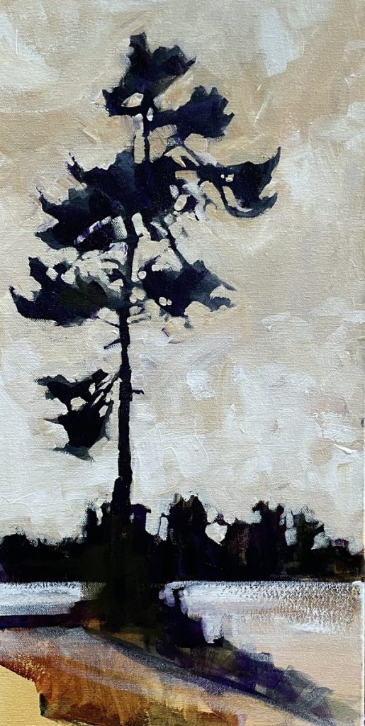 French River Tree Portrait 1
