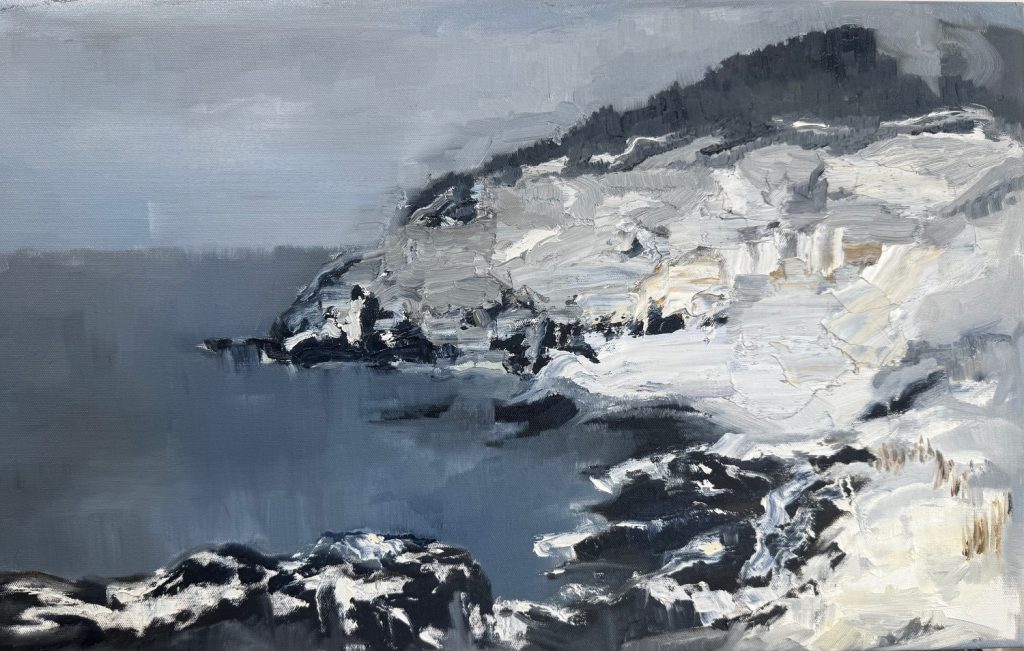 Winter, Stiles Cove Trail