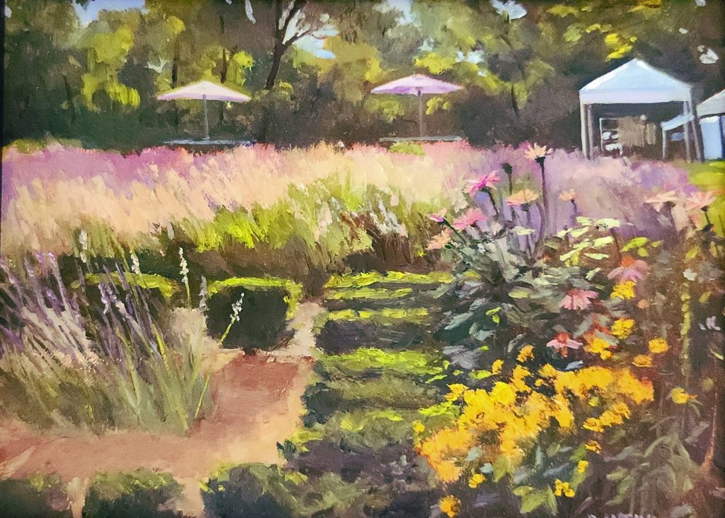 Evening Market (Plein Air)