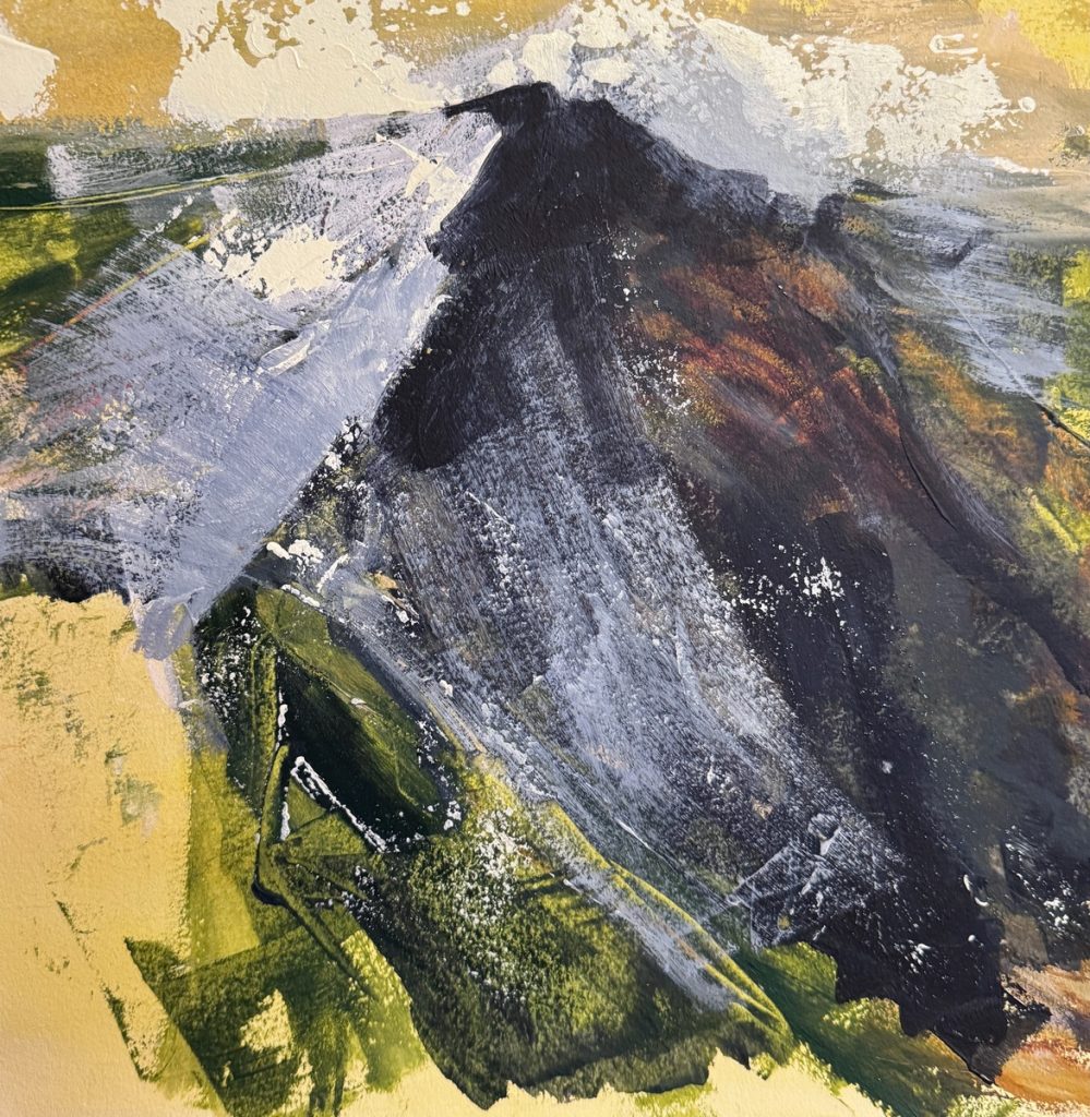 Ridge to the Mountain Peak