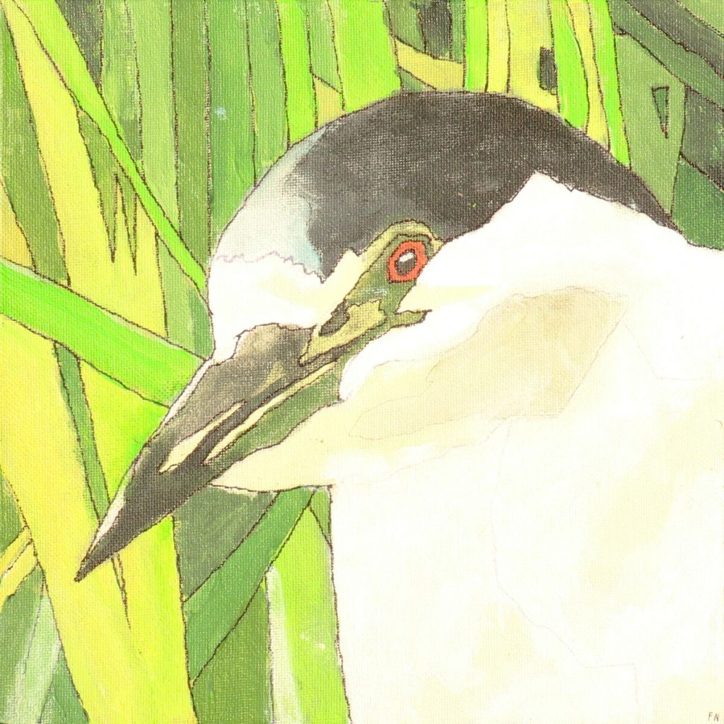 Statue-Still in the Reeds