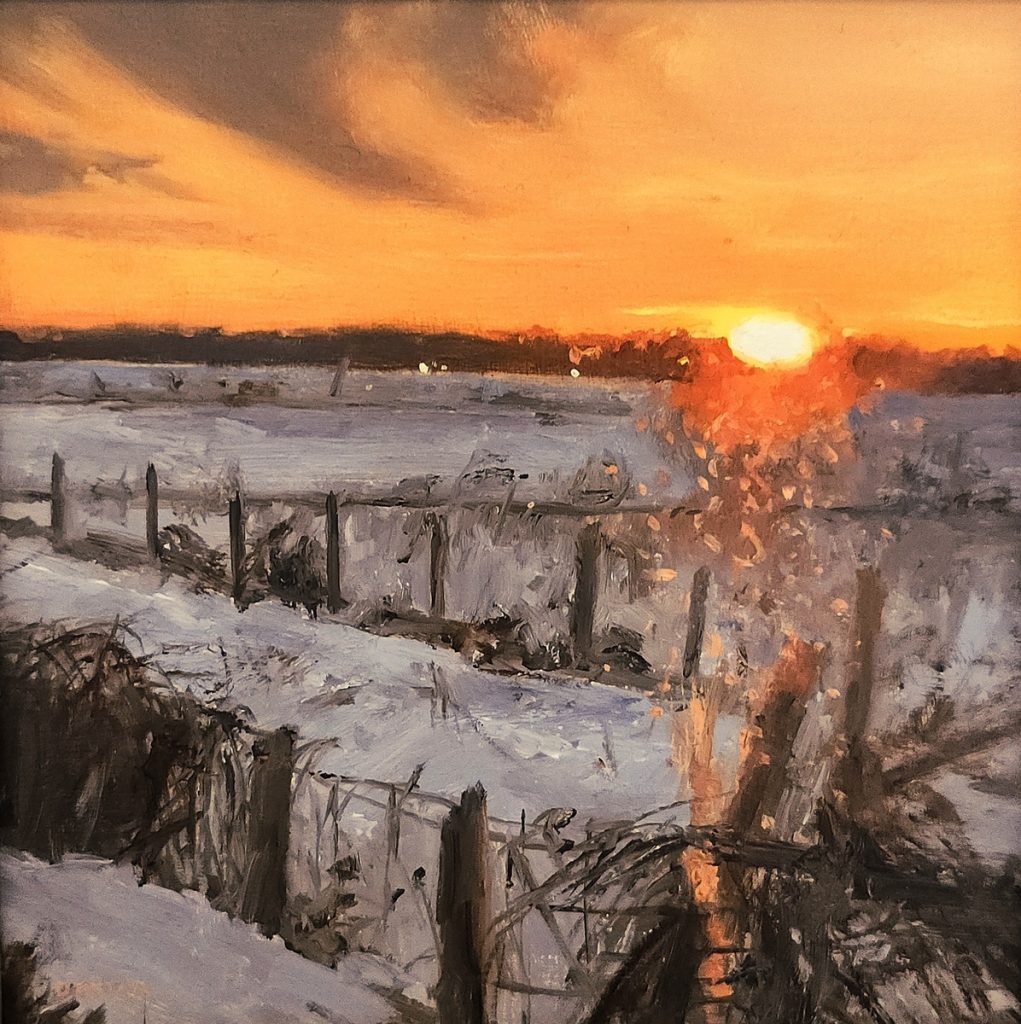 Morning Through the Car Window