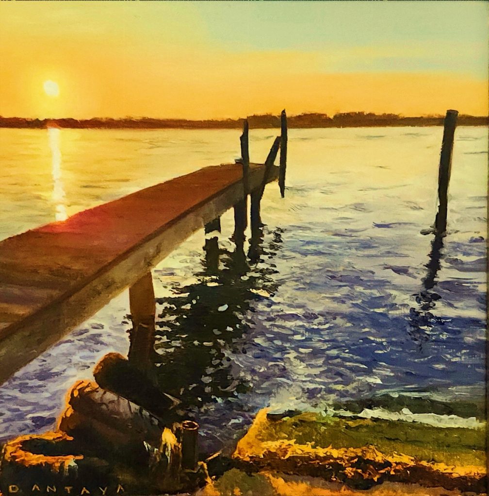 Sunset over the Dock