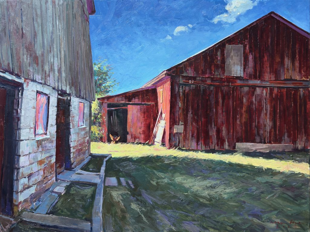 Begg's Barn, Morning Sun