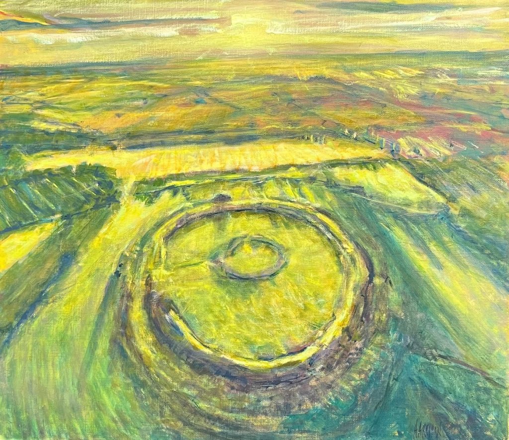 Ratgall Hillfort, Co. Wicklow, Ireland