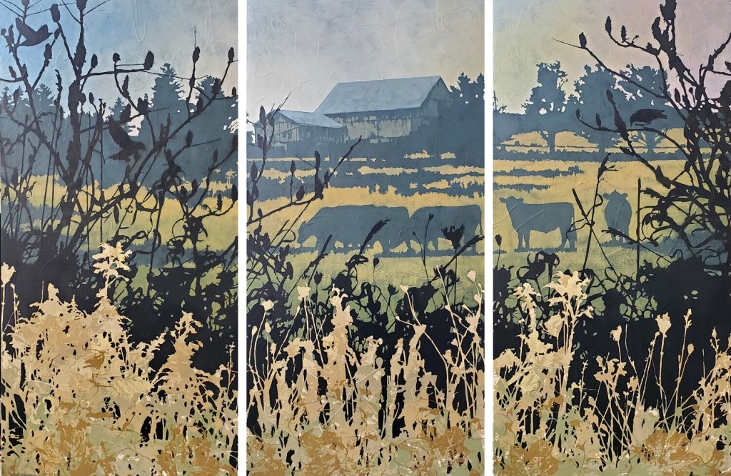 Fields of Gold – Triptych